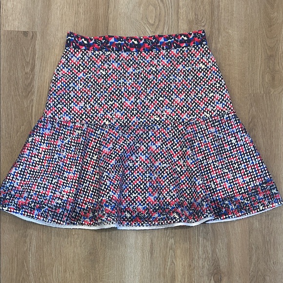 camilla & marc Dresses & Skirts - Camilla & Marc Vibrant A-Line Mesh Skirt Size 6